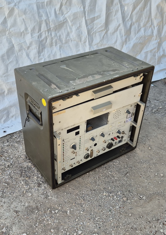 maquina pruebas militar tester caja metal 50x53x35 2u